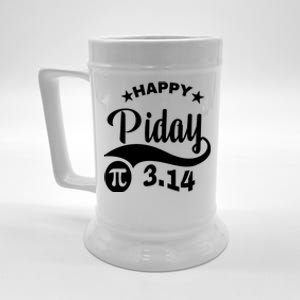 Pi Day Pirate Pi Symbol Graphic Art Math Lover Math Teacher Great Gift Beer Stein