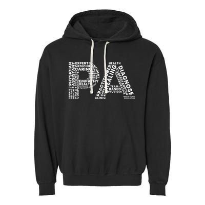 PA Design Physician Assistant Garment-Dyed Fleece Hoodie