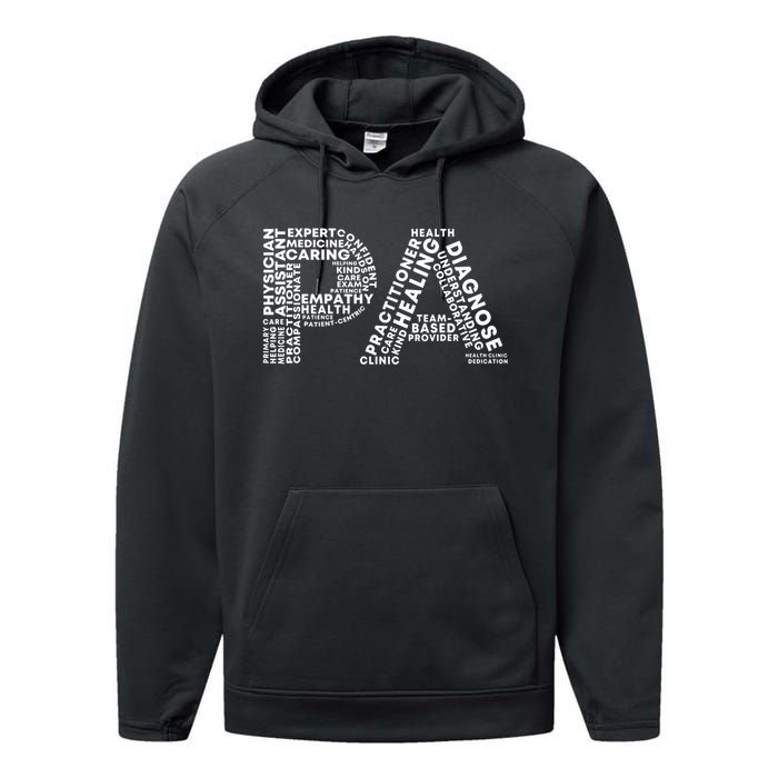 PA Design Physician Assistant Performance Fleece Hoodie