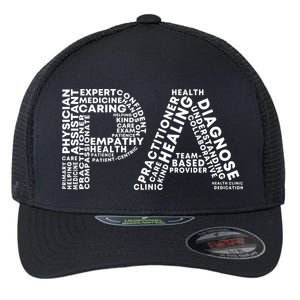 PA Design Physician Assistant Flexfit Unipanel Trucker Cap