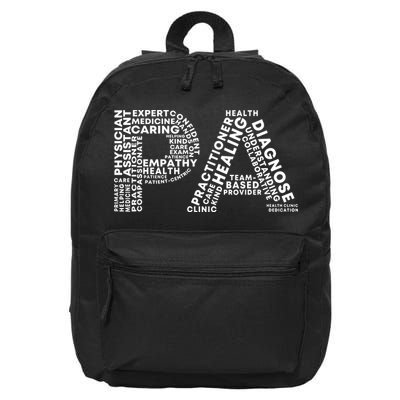 PA Design Physician Assistant 16 in Basic Backpack