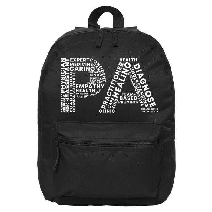 PA Design Physician Assistant 16 in Basic Backpack
