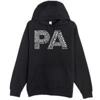 PA Design Physician Assistant Premium Pullover Hoodie