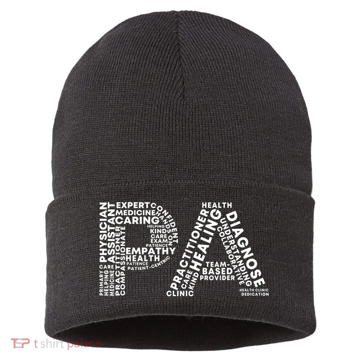 PA Design Physician Assistant Sustainable Knit Beanie