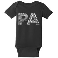 PA Design Physician Assistant Baby Bodysuit