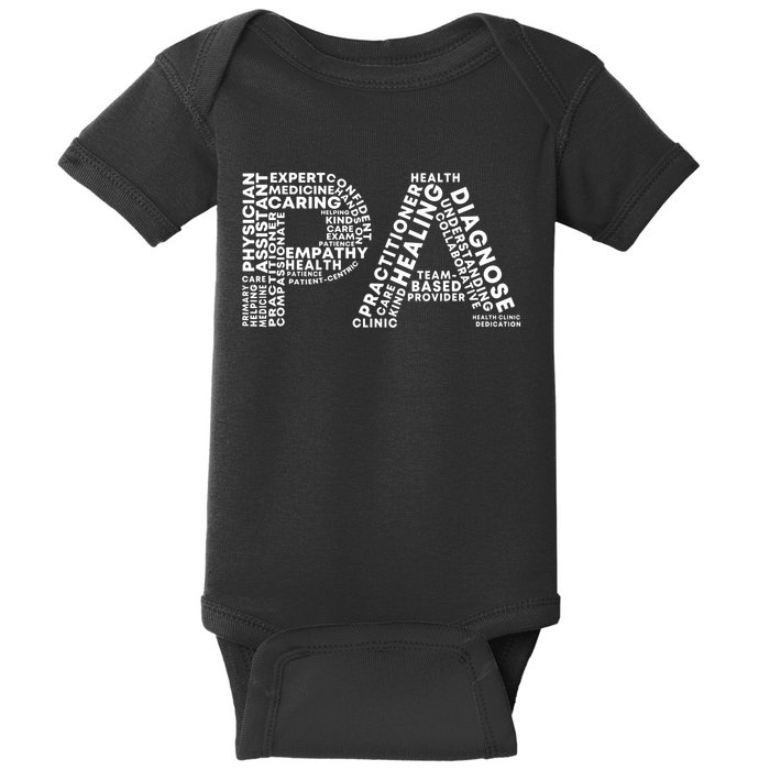 PA Design Physician Assistant Baby Bodysuit