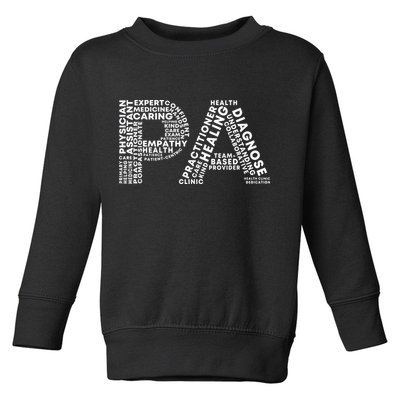 PA Design Physician Assistant Toddler Sweatshirt