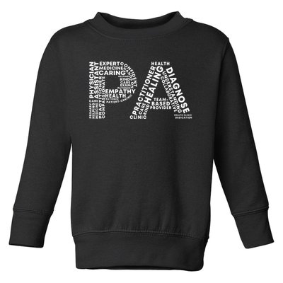 PA Design Physician Assistant Toddler Sweatshirt