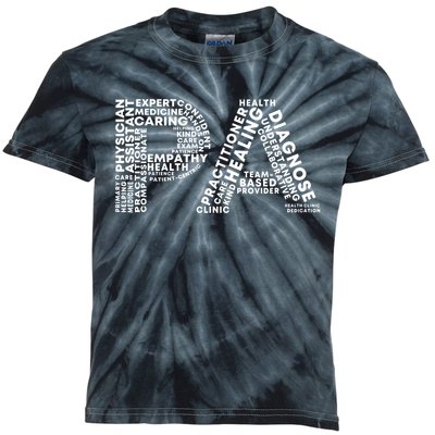 PA Design Physician Assistant Kids Tie-Dye T-Shirt