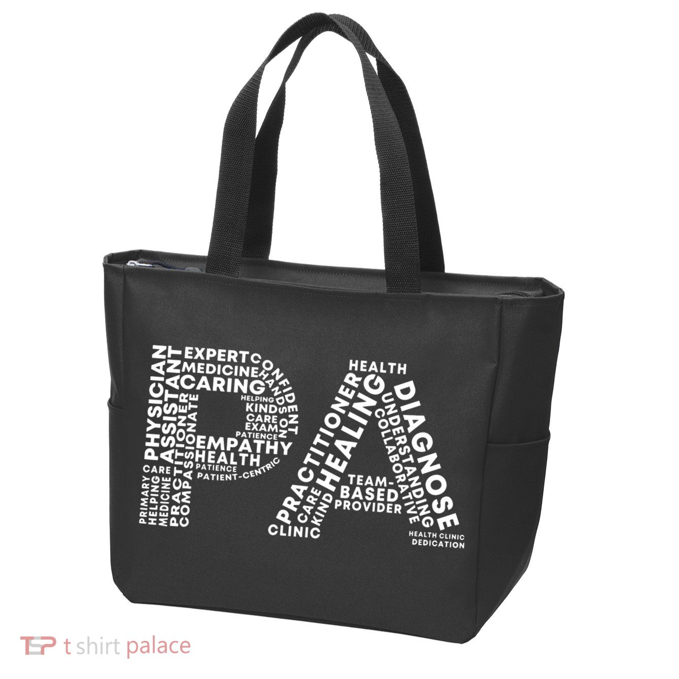 PA Design Physician Assistant Zip Tote Bag