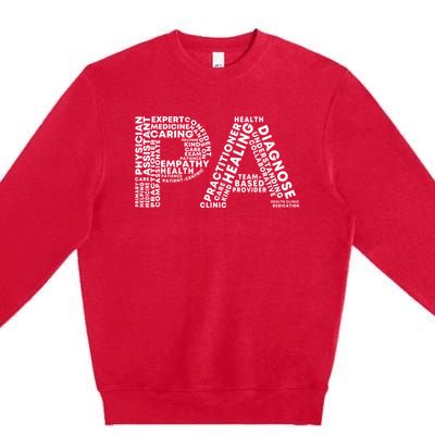 PA Design Physician Assistant Premium Crewneck Sweatshirt