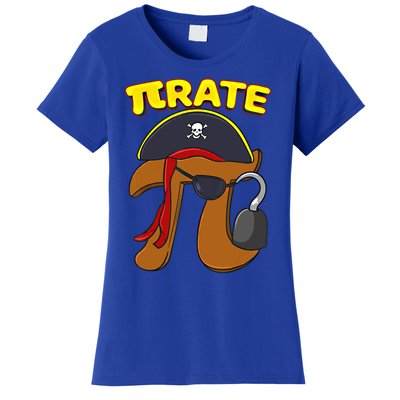 Pi Day Pirate Pi Symbol Graphic Art Math Lover Gift Women's T-Shirt