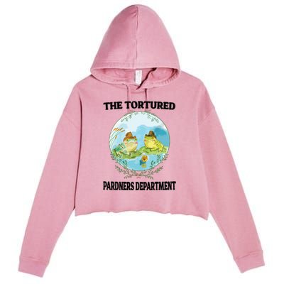 Pardner Department Crop Fleece Hoodie