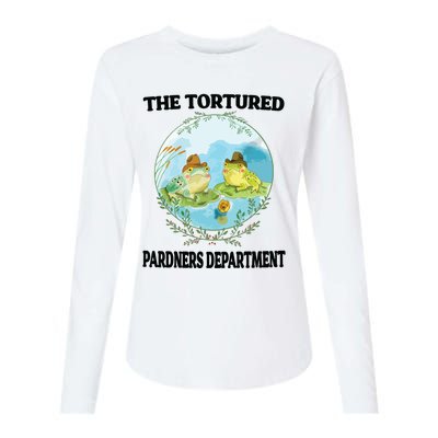 Pardner Department Womens Cotton Relaxed Long Sleeve T-Shirt