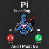 Pi Day Pi Is Calling And I Must Go .Png Knit Cap Winter Beanie