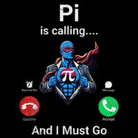 Pi Day Pi Is Calling And I Must Go .Png Flat Bill Trucker Hat