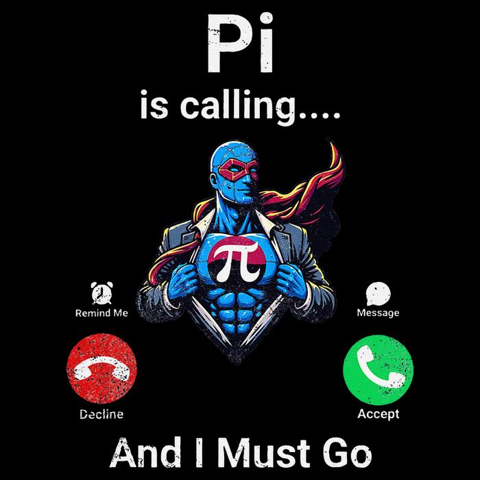 Pi Day Pi Is Calling And I Must Go .Png Flat Bill Trucker Hat