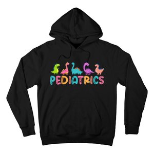 Pediatrics Dinosaurs Peds Nurse Crew Appreciation Pediatric Hoodie