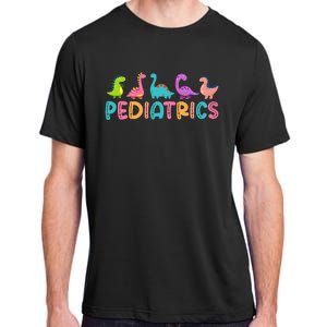 Pediatrics Dinosaurs Peds Nurse Crew Appreciation Pediatric Adult ChromaSoft Performance T-Shirt