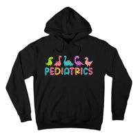 Pediatrics Dinosaurs Peds Nurse Crew Appreciation Pediatric Tall Hoodie