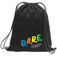 Program Dares Sweatshirt Cinch Pack Bag