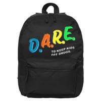 Program Dares 16 in Basic Backpack