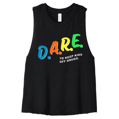 Program Dares Women's Racerback Cropped Tank