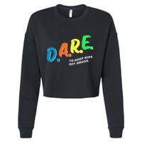 Program Dares Cropped Pullover Crew