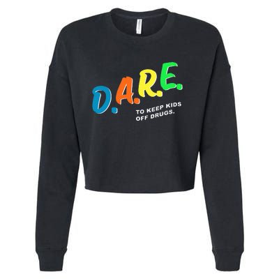 Program Dares Cropped Pullover Crew