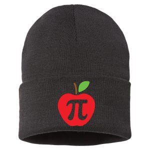 Pi Day Sustainable Knit Beanie