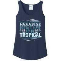 Paradise DoesnT Ladies Essential Tank