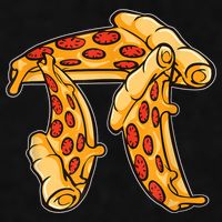 Pi Day Pizza Pi Funny Math Food Ladies PosiCharge Tri-Blend Wicking Tank