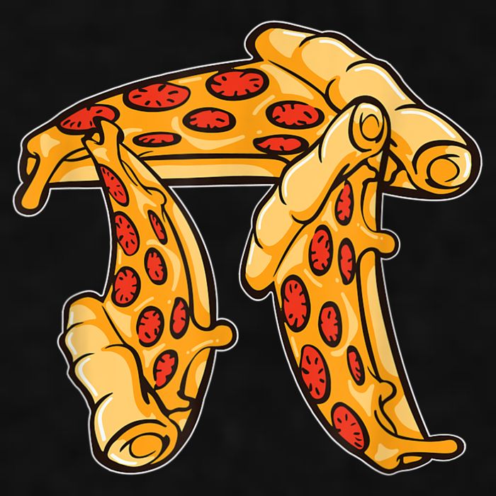 Pi Day Pizza Pi Funny Math Food Ladies PosiCharge Tri-Blend Wicking Tank