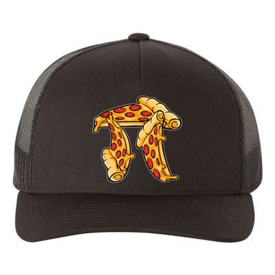 Pi Day Pizza Pi Funny Math Food Yupoong Adult 5-Panel Trucker Hat