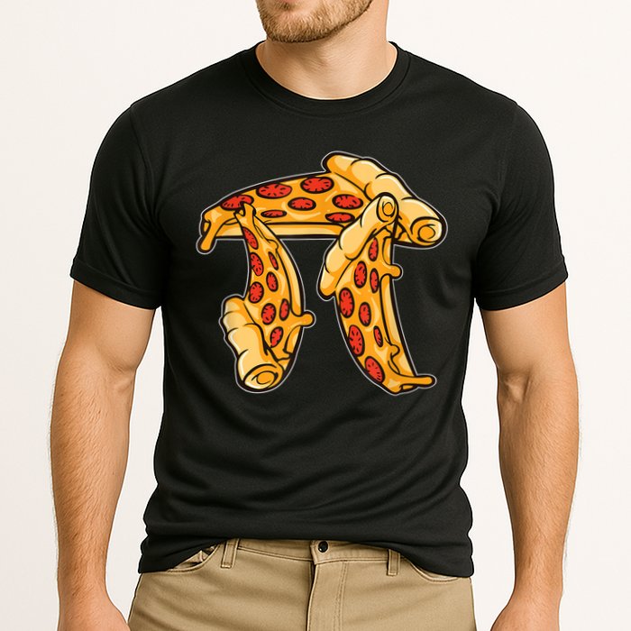 Pi Day Pizza Pi Funny Math Food Performance Shirt