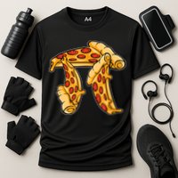 Pi Day Pizza Pi Funny Math Food Performance Shirt