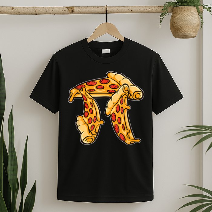 Pi Day Pizza Pi Funny Math Food T-Shirt