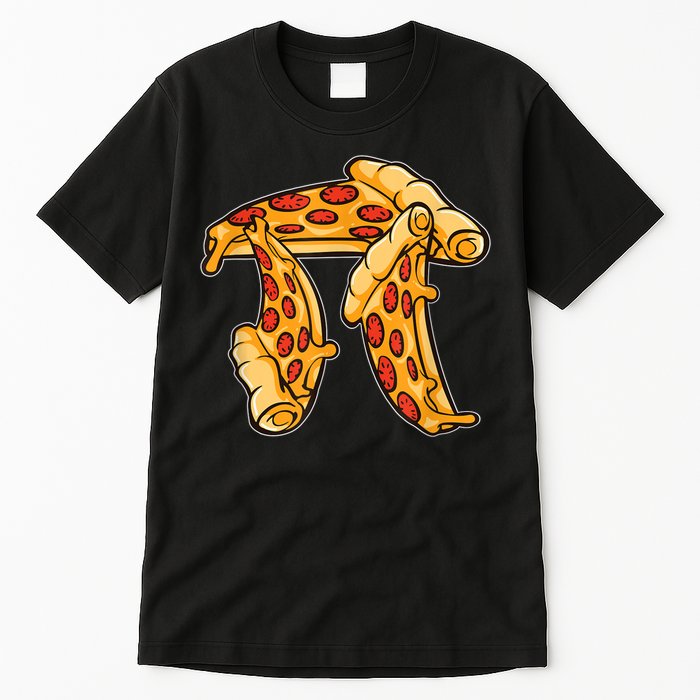 Pi Day Pizza Pi Funny Math Food Tall T-Shirt