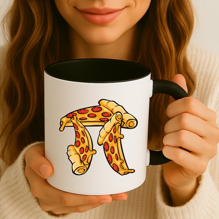 Pi Day Pizza Pi Funny Math Food Mug