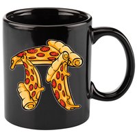 Pi Day Pizza Pi Funny Math Food 11oz C Handle Ceramic Mug