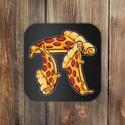 Pi Day Pizza Pi Funny Math Food Coaster