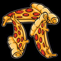 Pi Day Pizza Pi Funny Math Food 16 in Basic Backpack