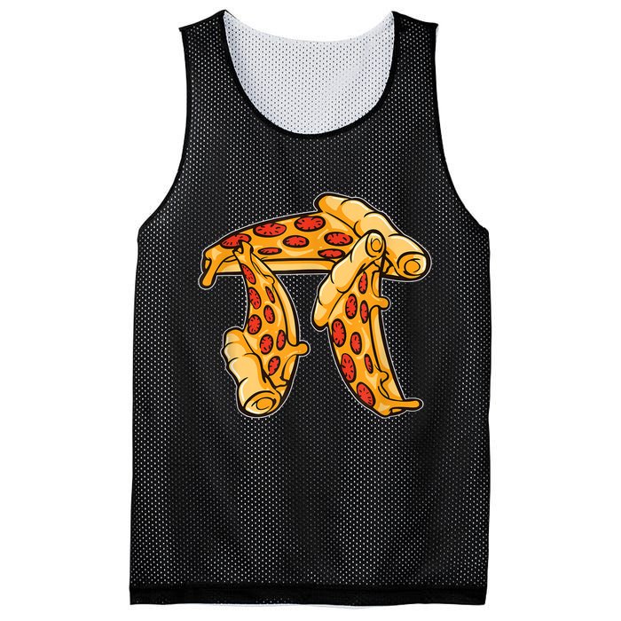 Pi Day Pizza Pi Funny Math Food Mesh Reversible Basketball Jersey Tank