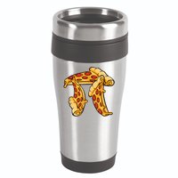 Pi Day Pizza Pi Funny Math Food 16oz Travel Tumbler