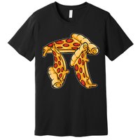 Pi Day Pizza Pi Funny Math Food Premium T-Shirt