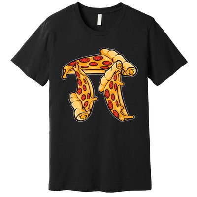 Pi Day Pizza Pi Funny Math Food Premium T-Shirt