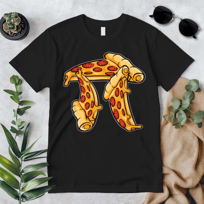Pi Day Pizza Pi Funny Math Food Premium T-Shirt