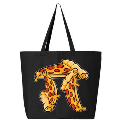 Pi Day Pizza Pi Funny Math Food 25L Jumbo Tote