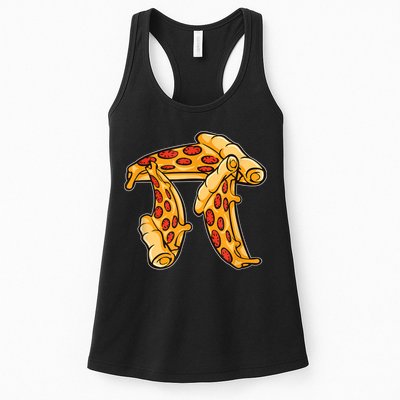 Pi Day Pizza Pi Funny Math Food Womens Tank Top