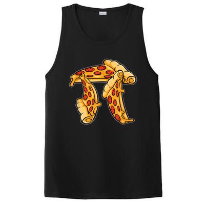 Pi Day Pizza Pi Funny Math Food PosiCharge Competitor Tank